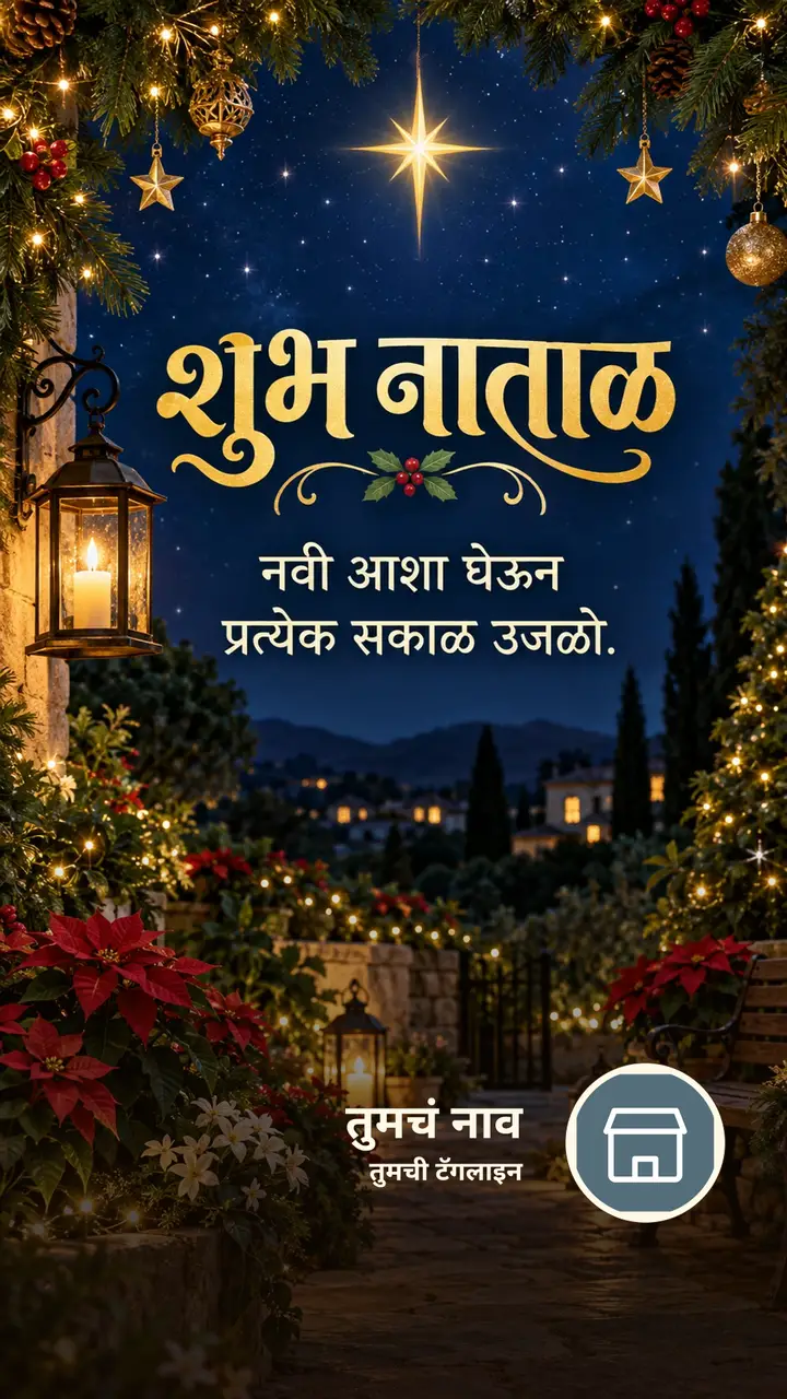 शुभ नाताळ - नवी आशा घेऊन - Festival Image, निसर्ग