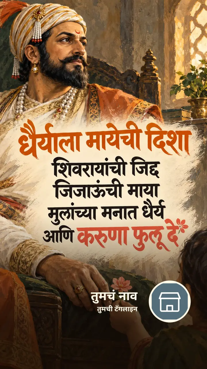 धैर्याला मायेची दिशा - Motivation Image