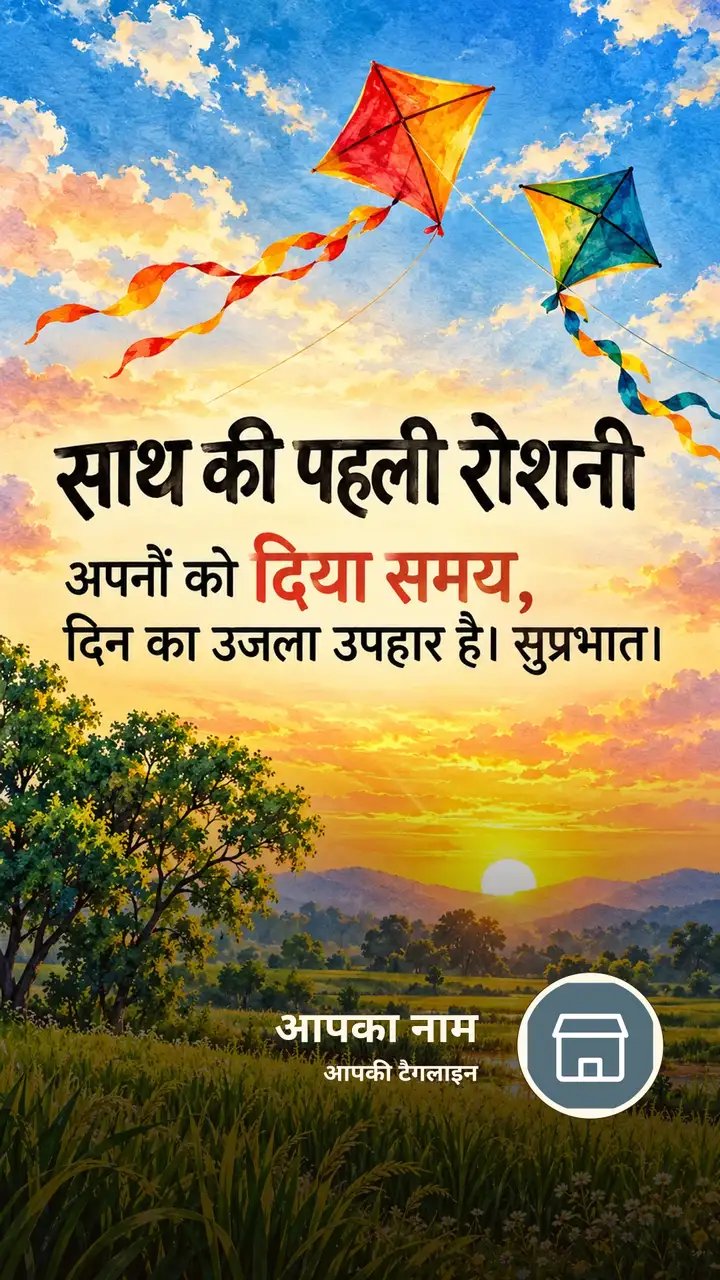 साथ की पहली रोशनी - Suprabhat Image, प्रकृति, जोड़ा