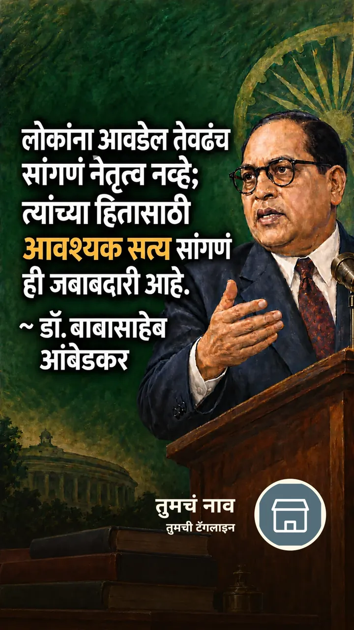 लोकांना आवडेल तेवढंच - Suvichar Image