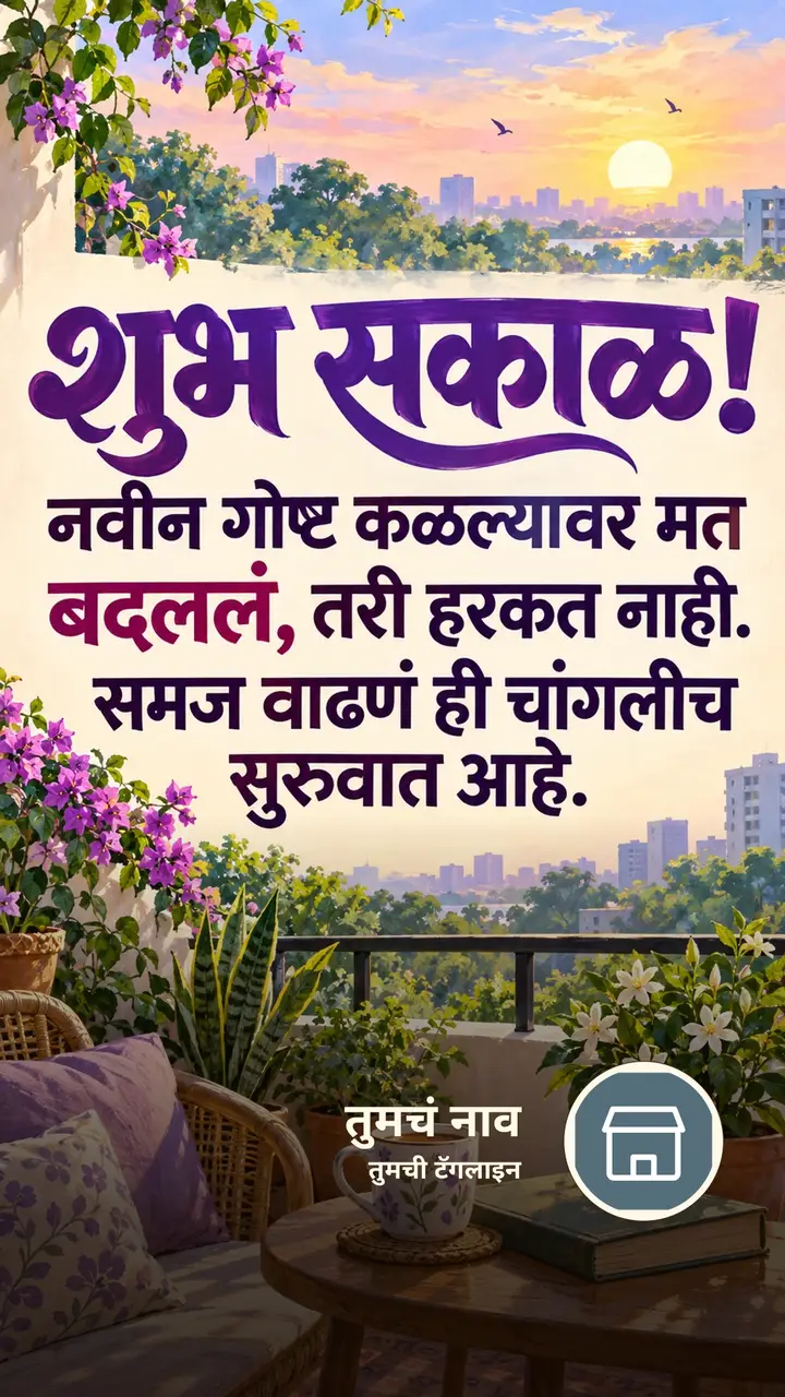 शुभ सकाळ! - नवीन गोष्ट कळल्यावर मत - Shubh Sakal Image, निसर्ग, आकाश