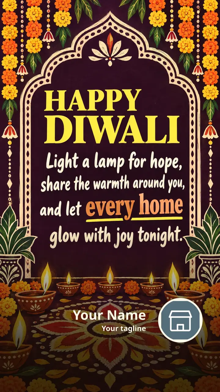 HAPPY DIWALI - Festival Image