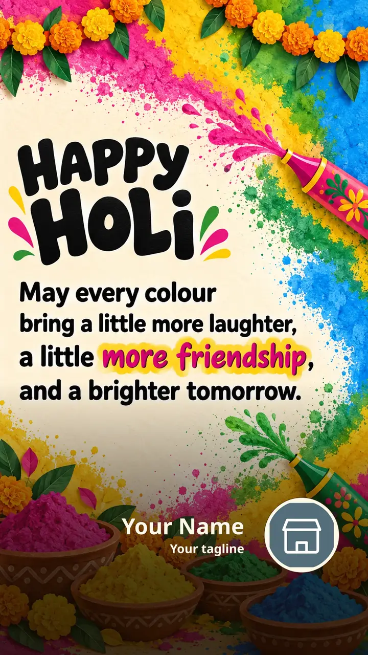 HAPPY HOLI - Festival Image