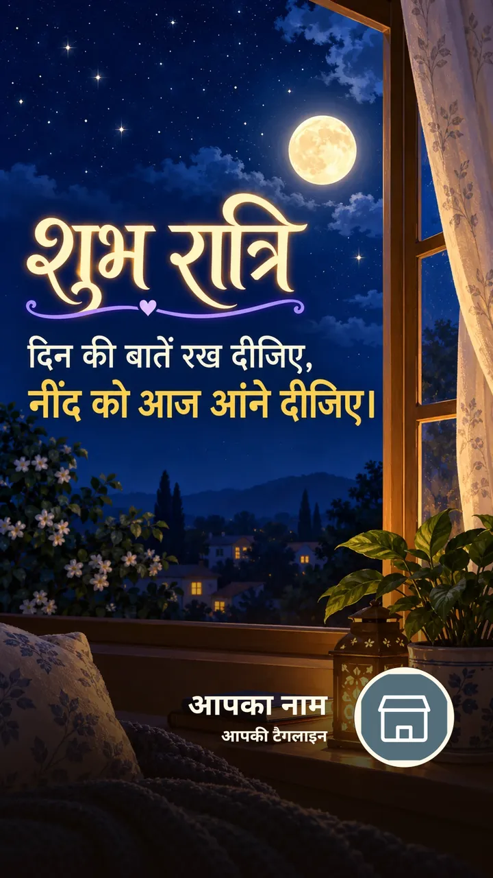 शुभ रात्रि - दिन की बातें रख दीजिए, - Shubh Ratri Image, आसमान, चाँद