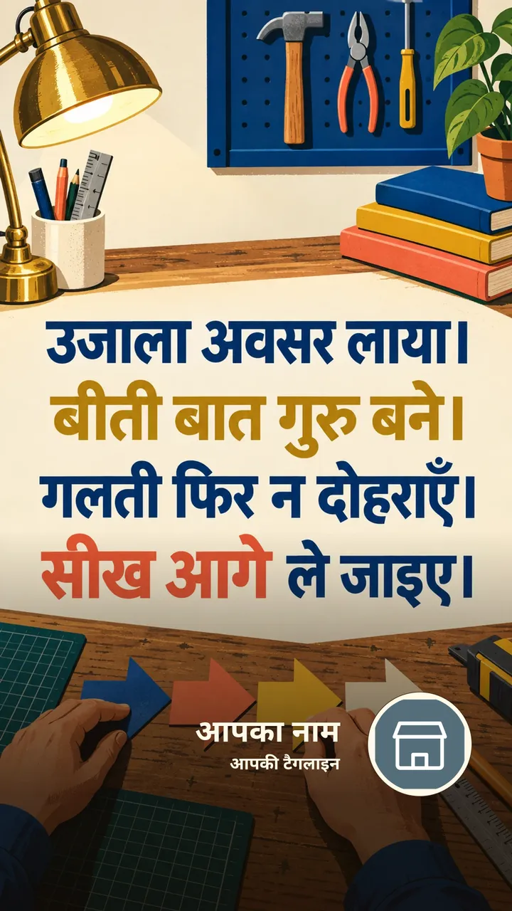 उजाला अवसर लाया। - Suprabhat Image