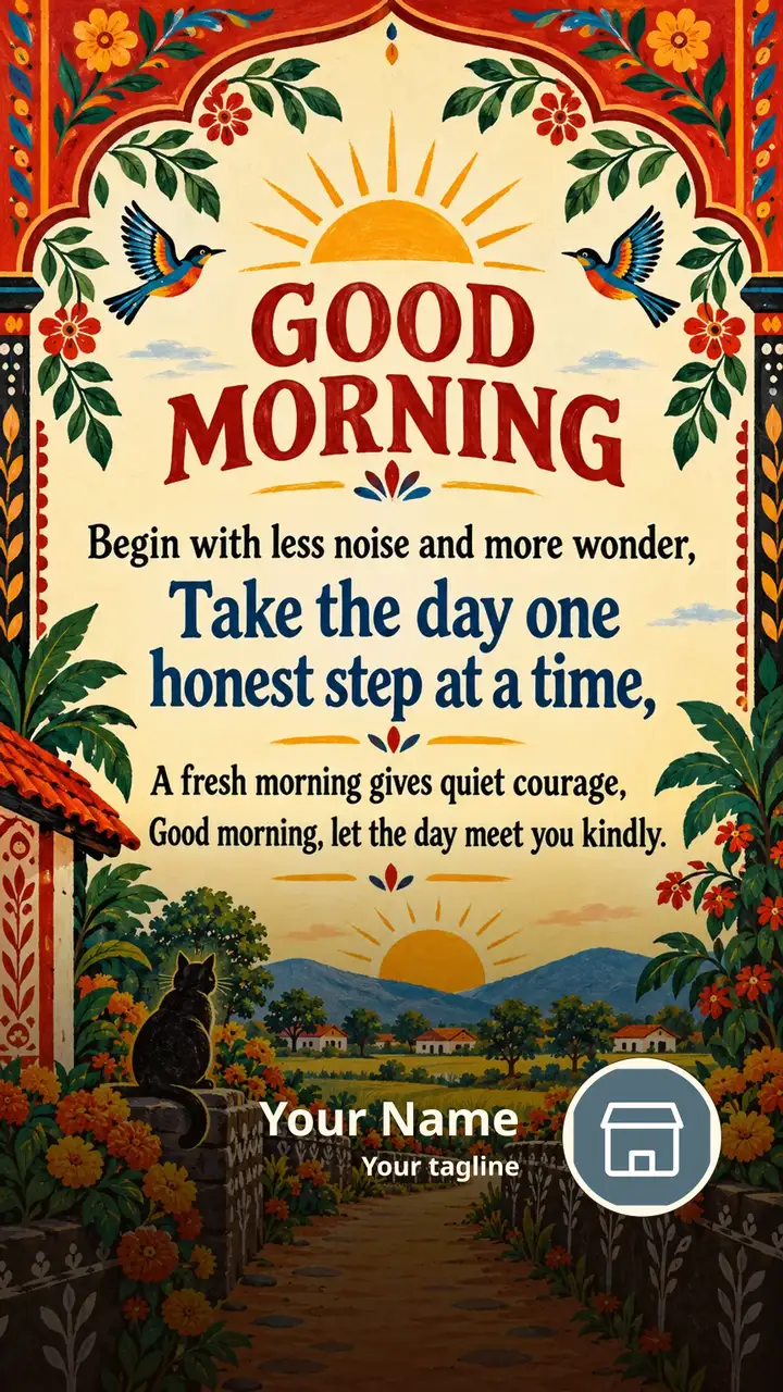 GOOD MORNING - Begin with less noise and more wonder, - Take the day - Good Morning Image, Flowers, Sunrise, Nature