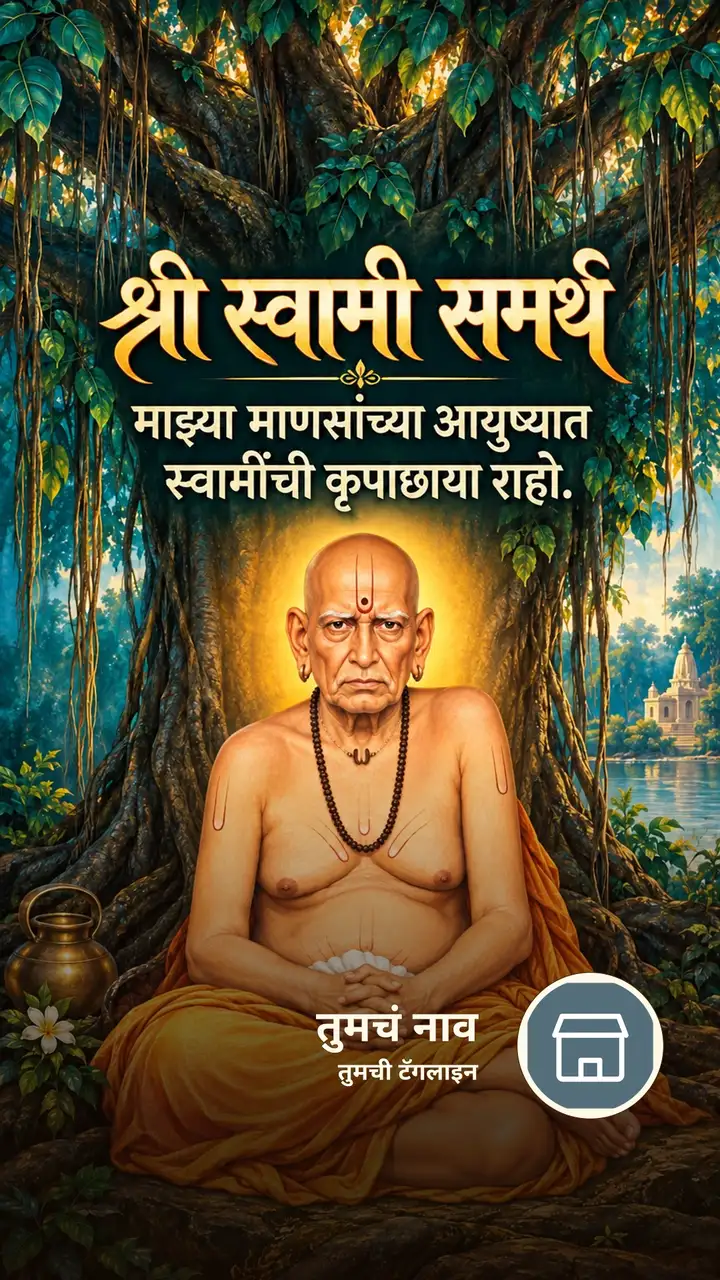 श्री स्वामी समर्थ - माझ्या माणसांच्या आयुष्यात - Bhakti Image, स्वामी समर्थ