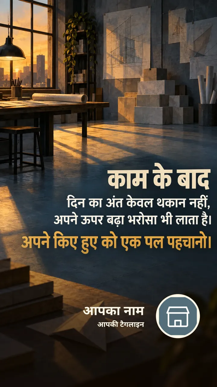 काम के बाद - Sandhya Image, सूर्यास्त, आसमान
