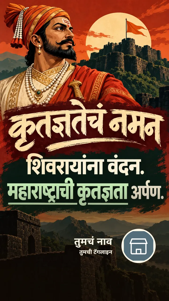 कृतज्ञतेचं नमन - Motivation Image