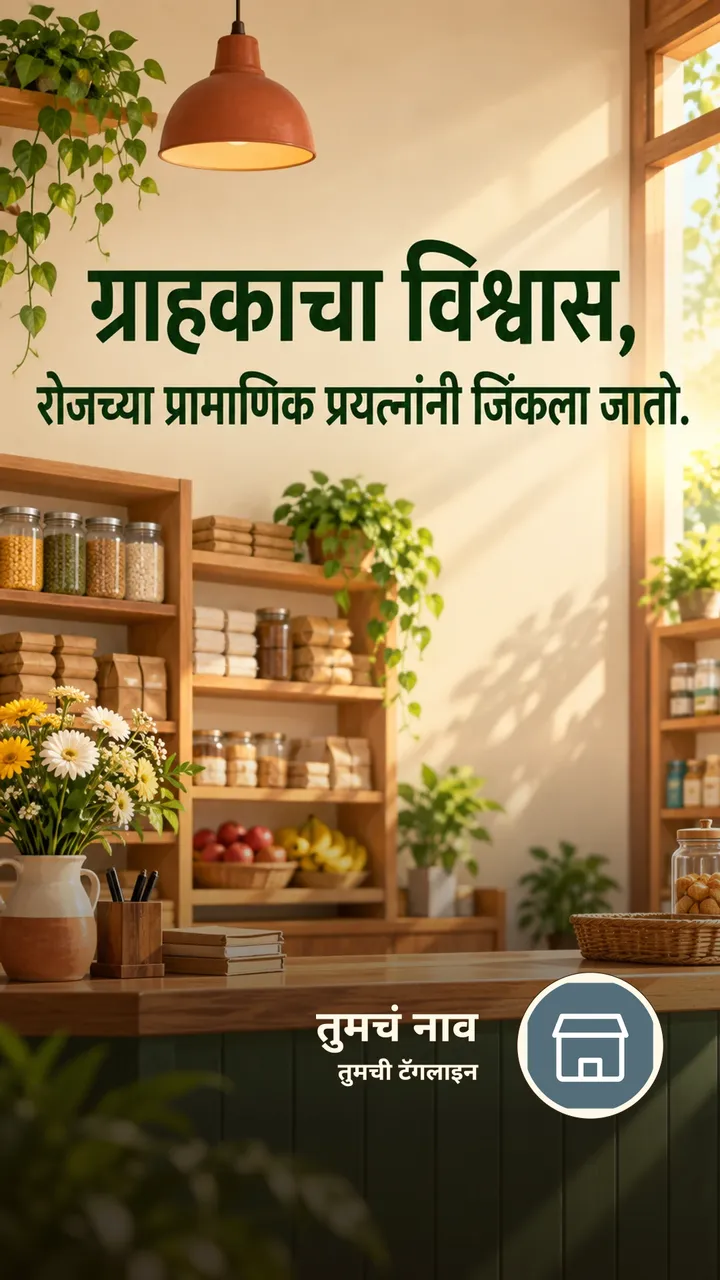 ग्राहकाचा विश्वास, - Motivation Image, फुलं, गाव