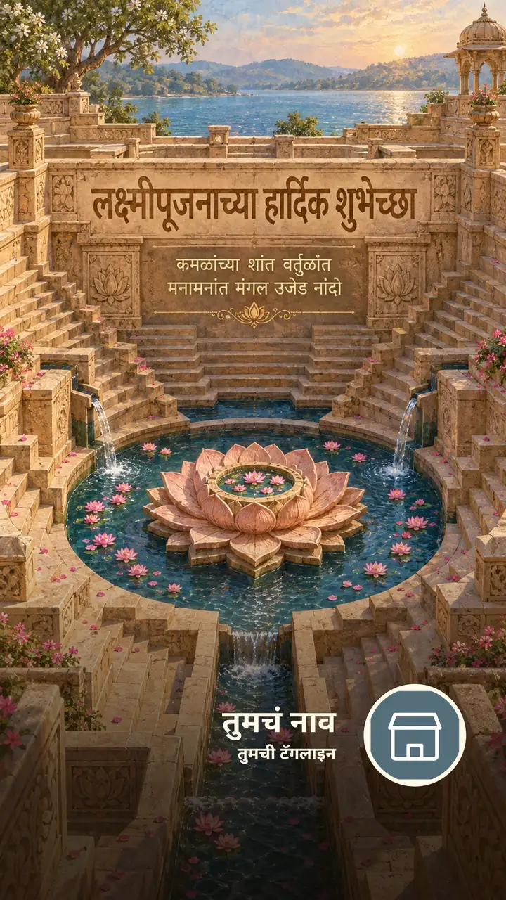 लक्ष्मीपूजनाच्या हार्दिक शुभेच्छा - कमळांच्या शांत - Festival Image, कमळ, निसर्ग, नदी, आकाश