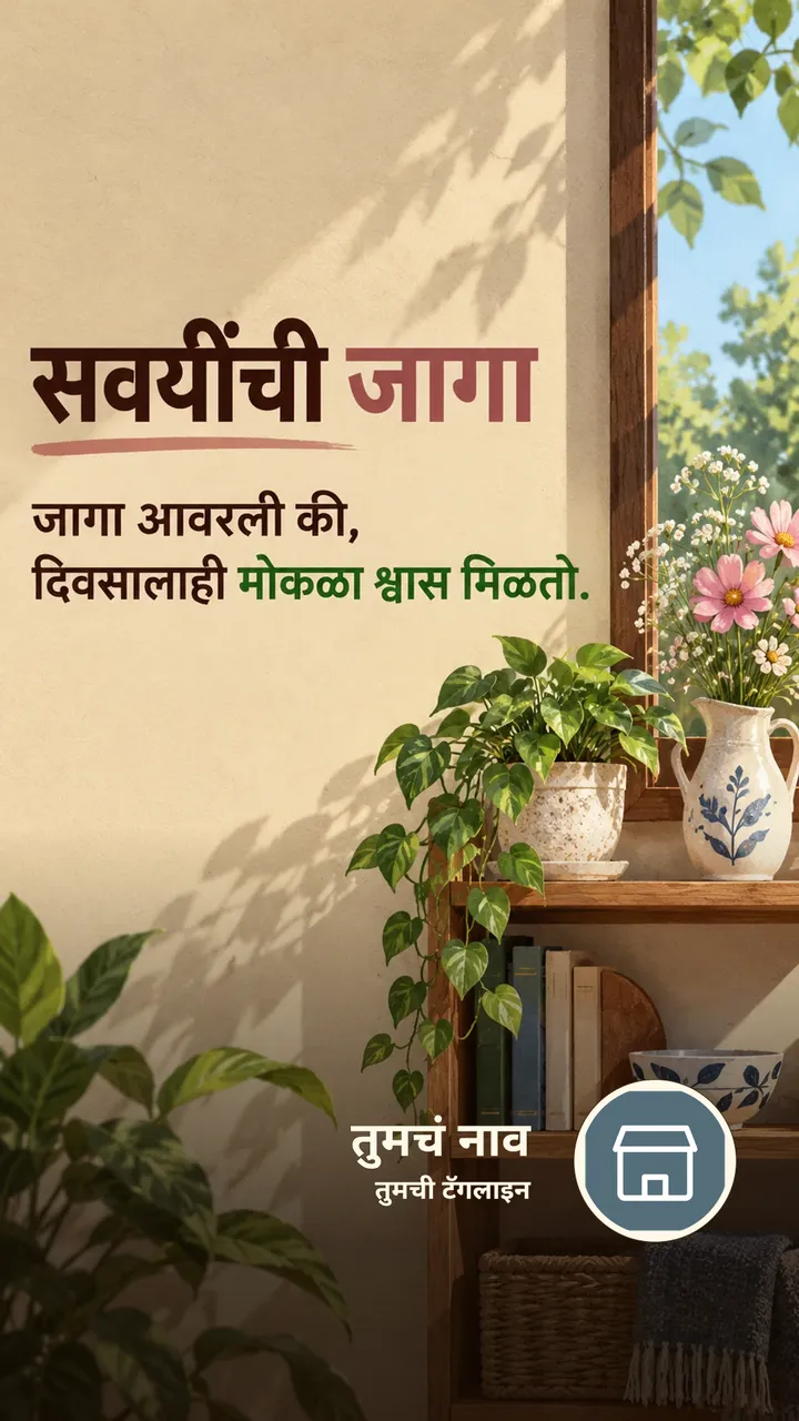सवयींची जागा - Suvichar Image, फुलं, निसर्ग