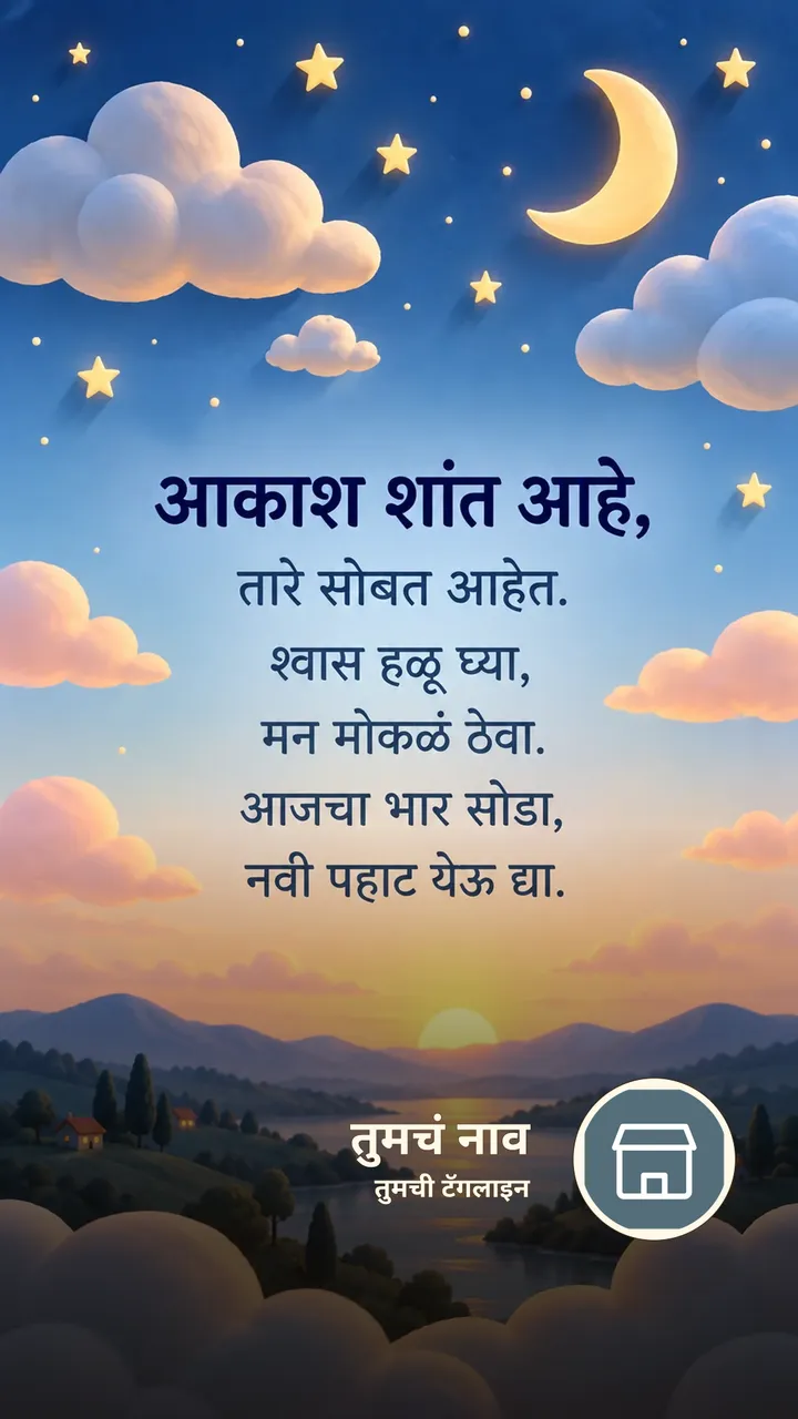 आकाश शांत आहे, - Shubh Ratri Image, आकाश, चांदण्या