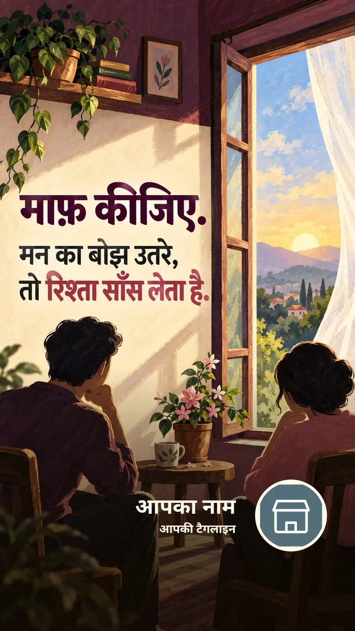 माफ़ कीजिए. - Suvichar Image, फूल, दोस्त