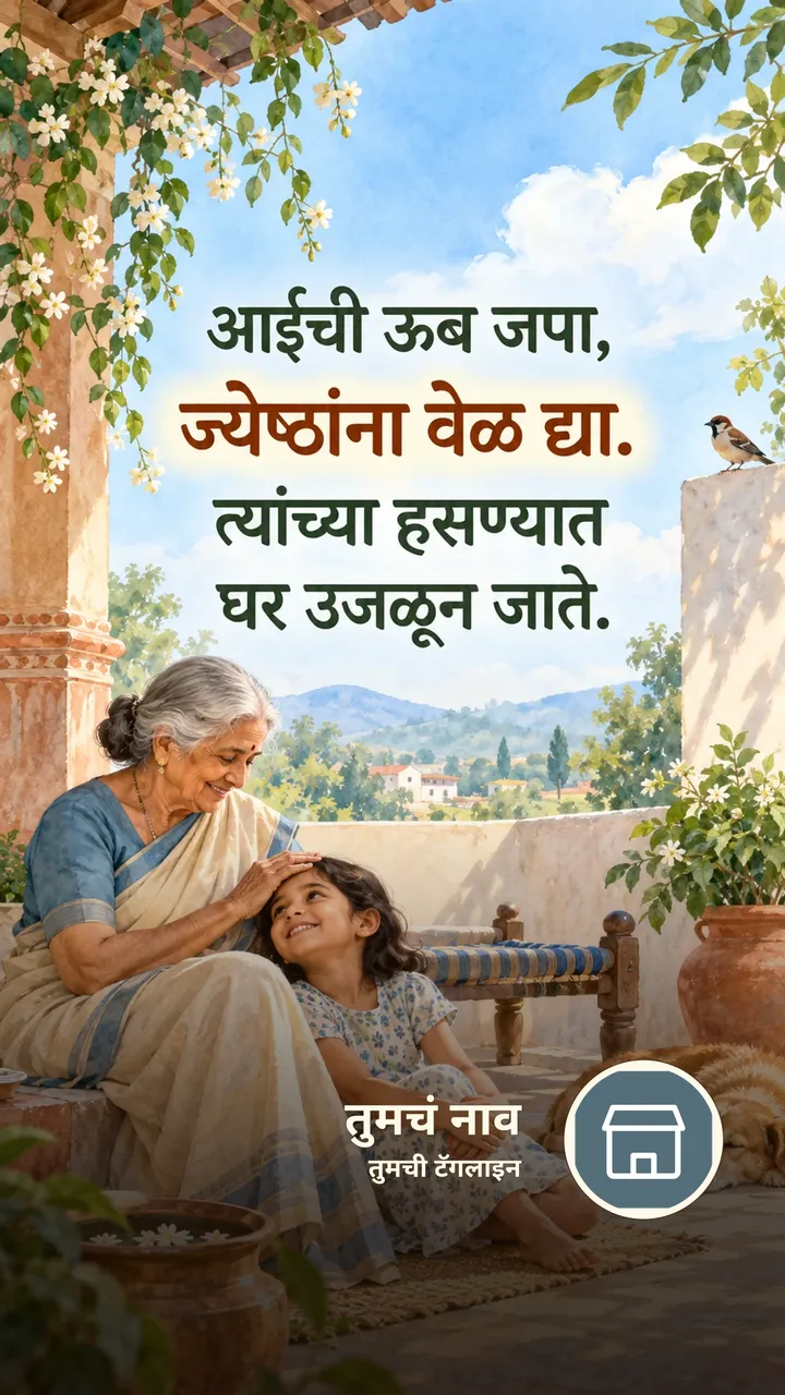 आईची ऊब जपा, - Shubh Sakal Image, गाव, आई