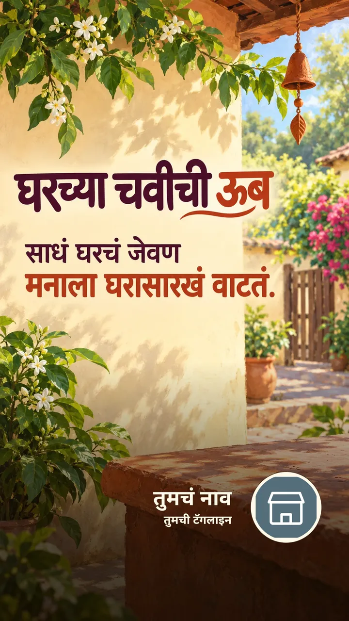 घरच्या चवीची ऊब - Suvichar Image, निसर्ग
