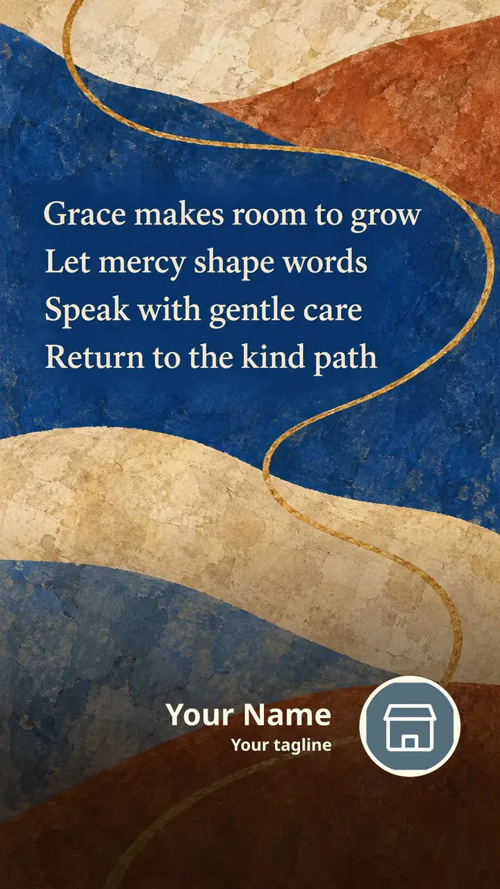 Grace makes room to grow - Quote Image