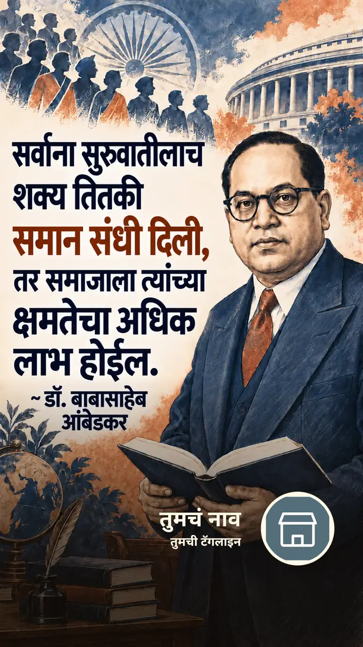 सर्वांना सुरुवातीलाच - Suvichar Image