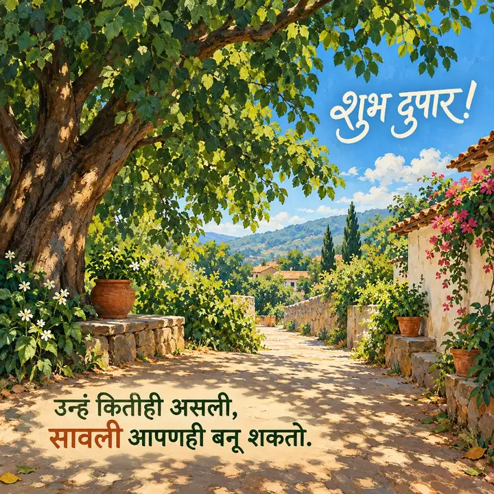 शुभ दुपार - Shubh Dupar Image