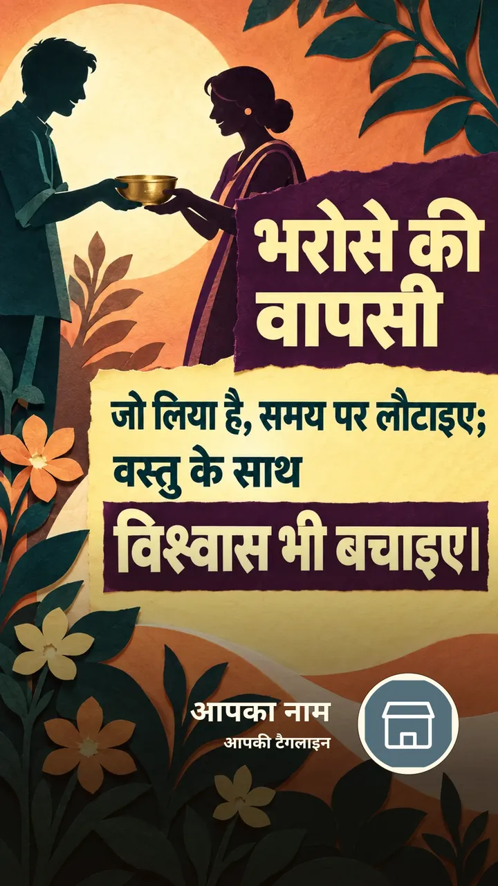 भरोसे की वापसी - Suvichar Image, दोस्त