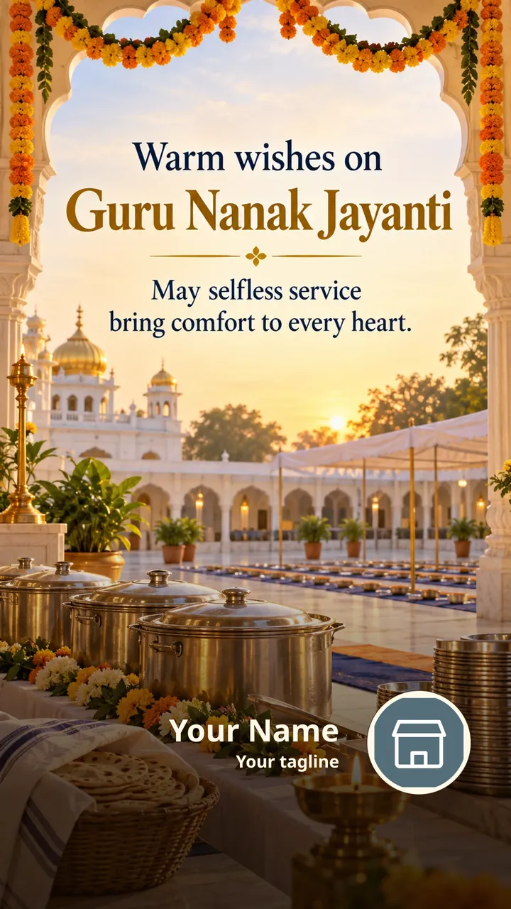 Warm wishes on Guru Nanak Jayanti - Festival Image, Flowers, Nature, Diya