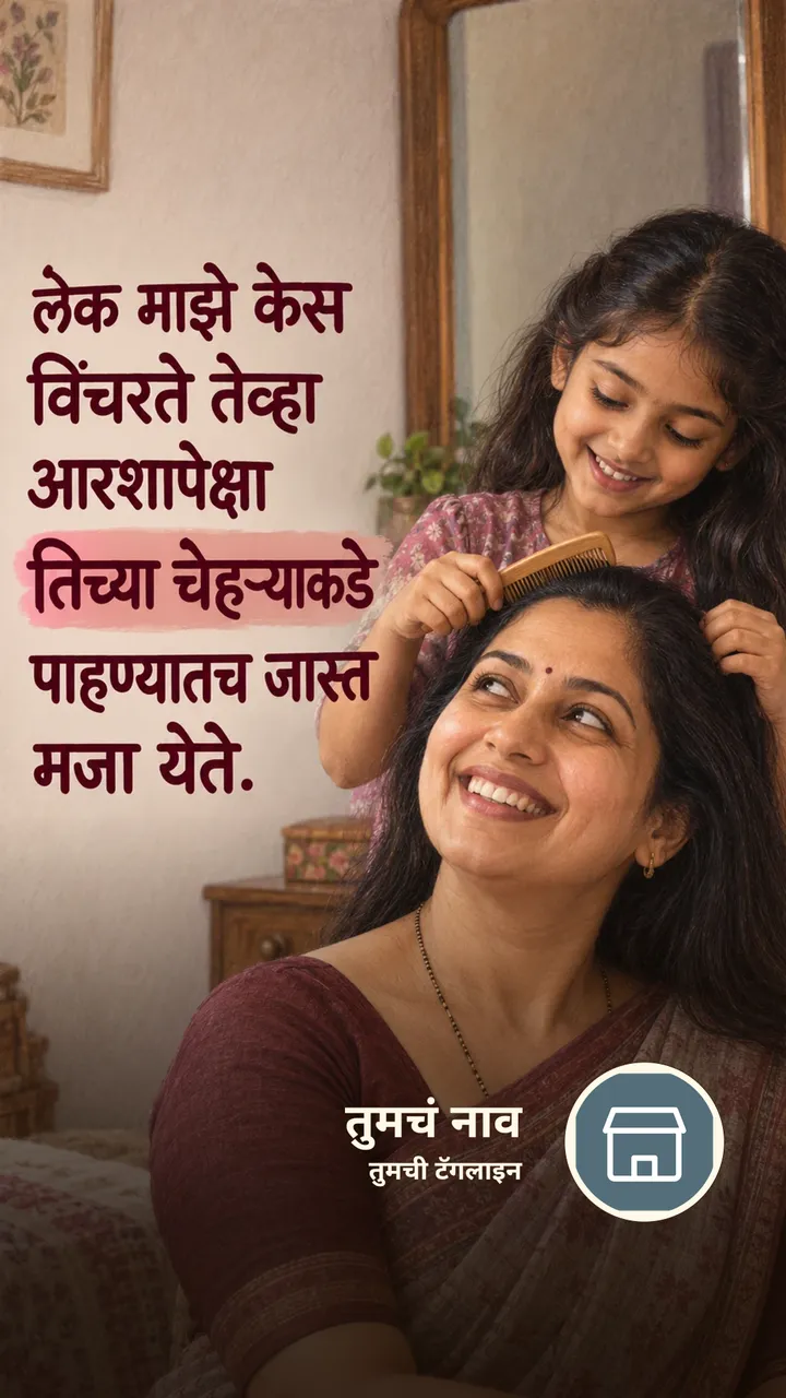 लेक माझे केस - नातीगोती Image, कुटुंब, मुलं, आई