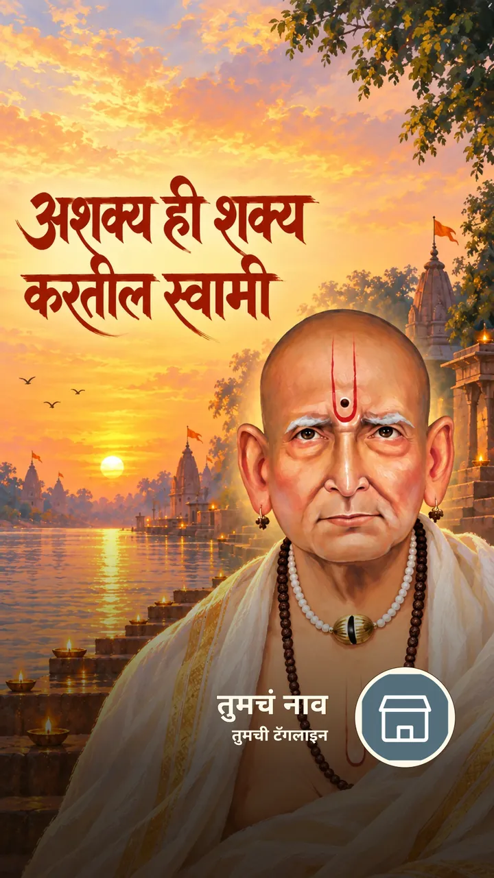 अशक्य ही शक्य - Bhakti Image, स्वामी समर्थ