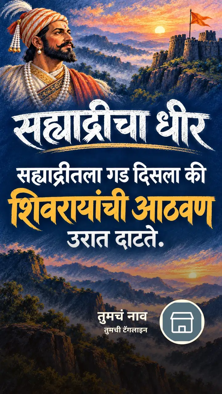 सह्याद्रीचा धीर - Motivation Image