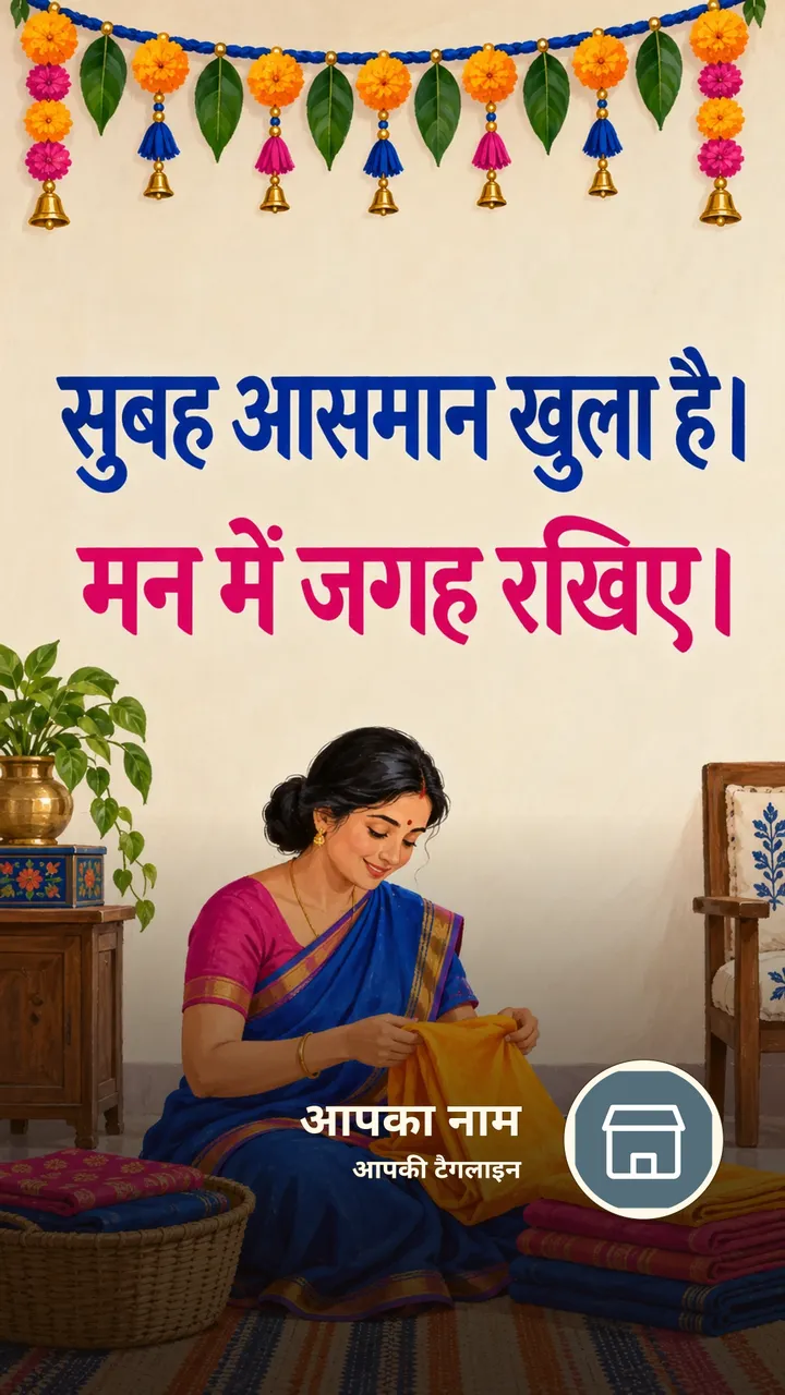 सुबह आसमान खुला है। - Suprabhat Image, फूल