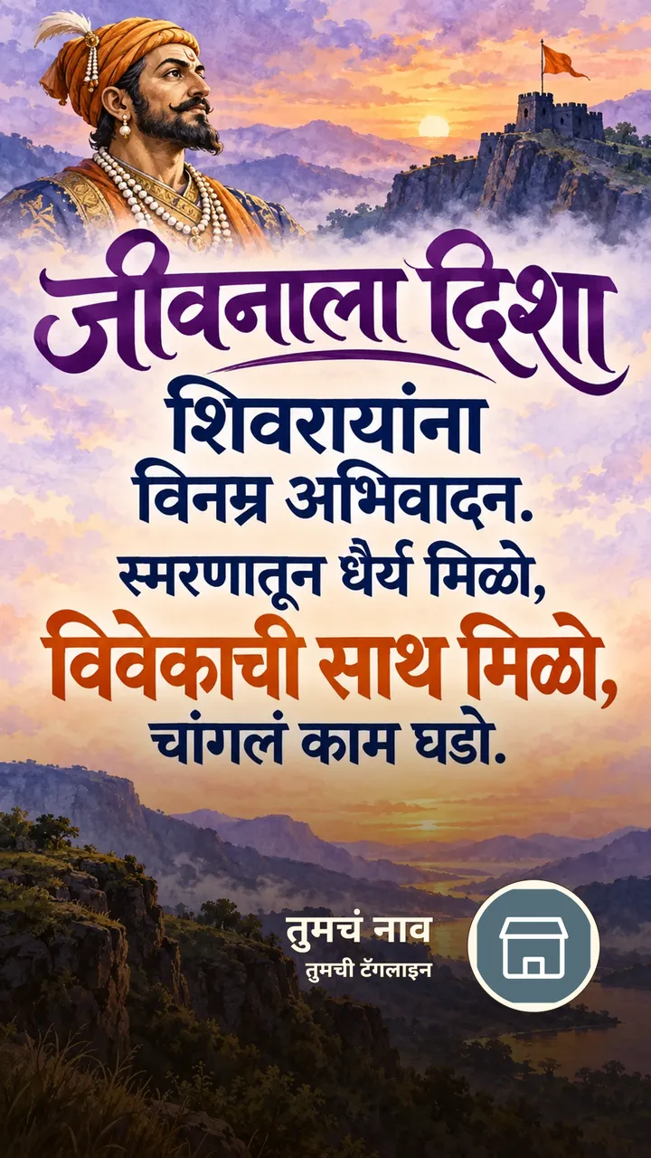 जीवनाला दिशा - Motivation Image