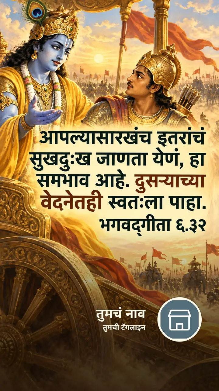 आपल्यासारखंच इतरांचं - Bhakti Image, कृष्ण