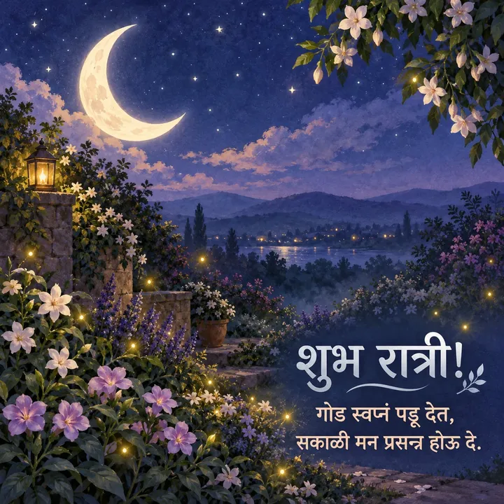 शुभ रात्री - Shubh Ratri Image