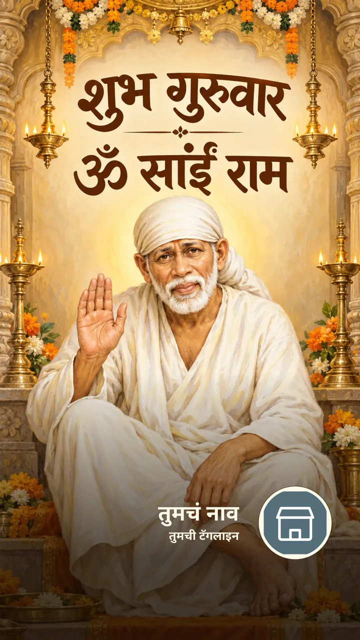 शुभ गुरुवार - Bhakti Image, साईबाबा