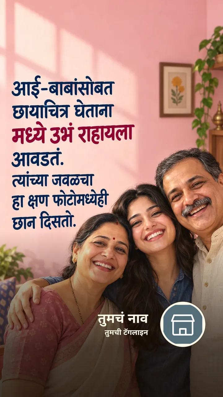 आई-बाबांसोबत - नातीगोती Image, कुटुंब