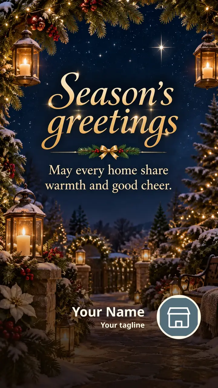 Season's greetings - Festival Image, Nature