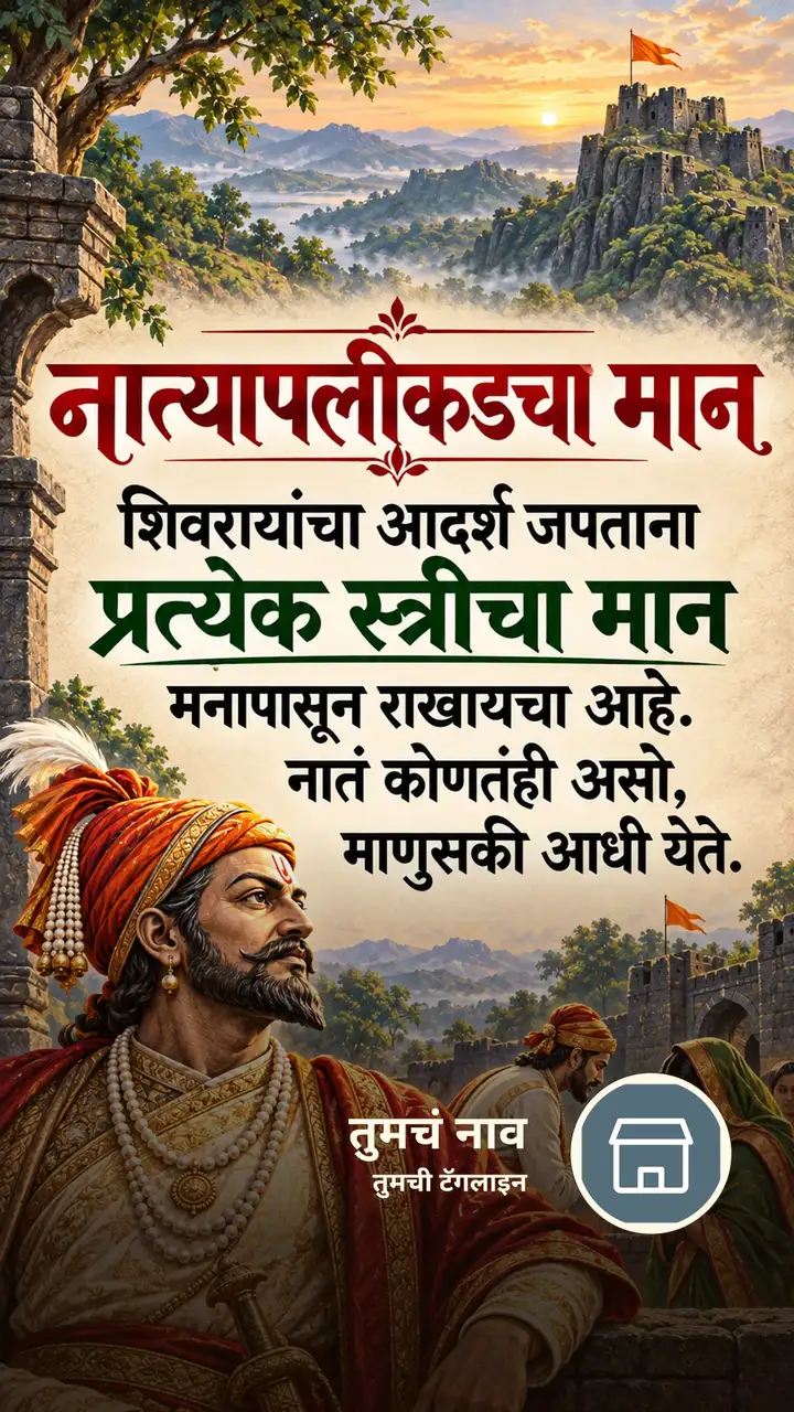 नात्यापलीकडचा मान - Motivation Image