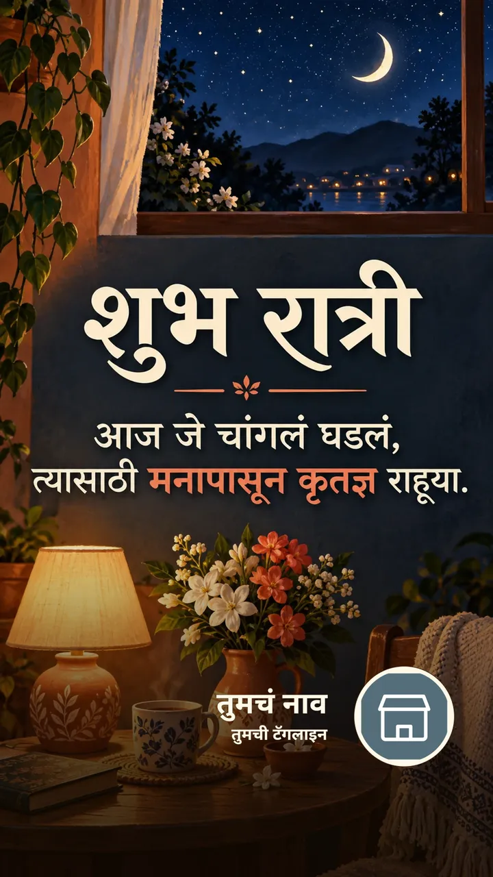 शुभ रात्री - आज जे चांगलं घडलं, - Shubh Ratri Image, फुलं, चांदण्या