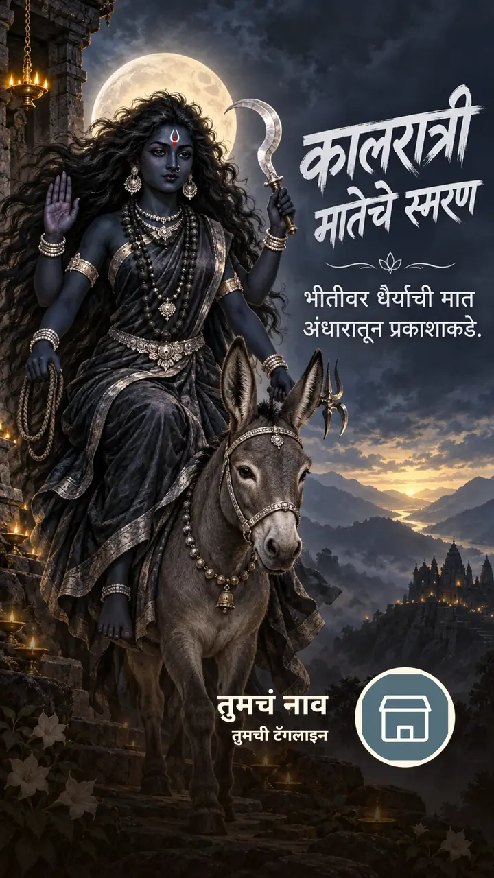 कालरात्री मातेचे स्मरण - Festival Image