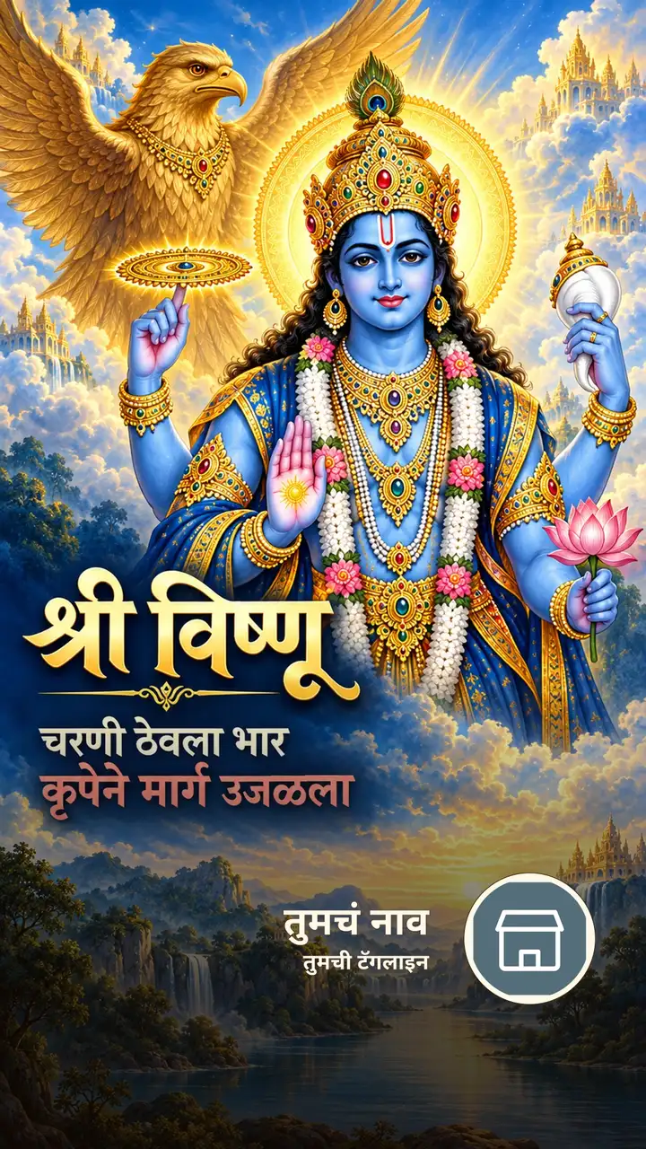 श्री विष्णू - Bhakti Image, आकाश, विष्णू