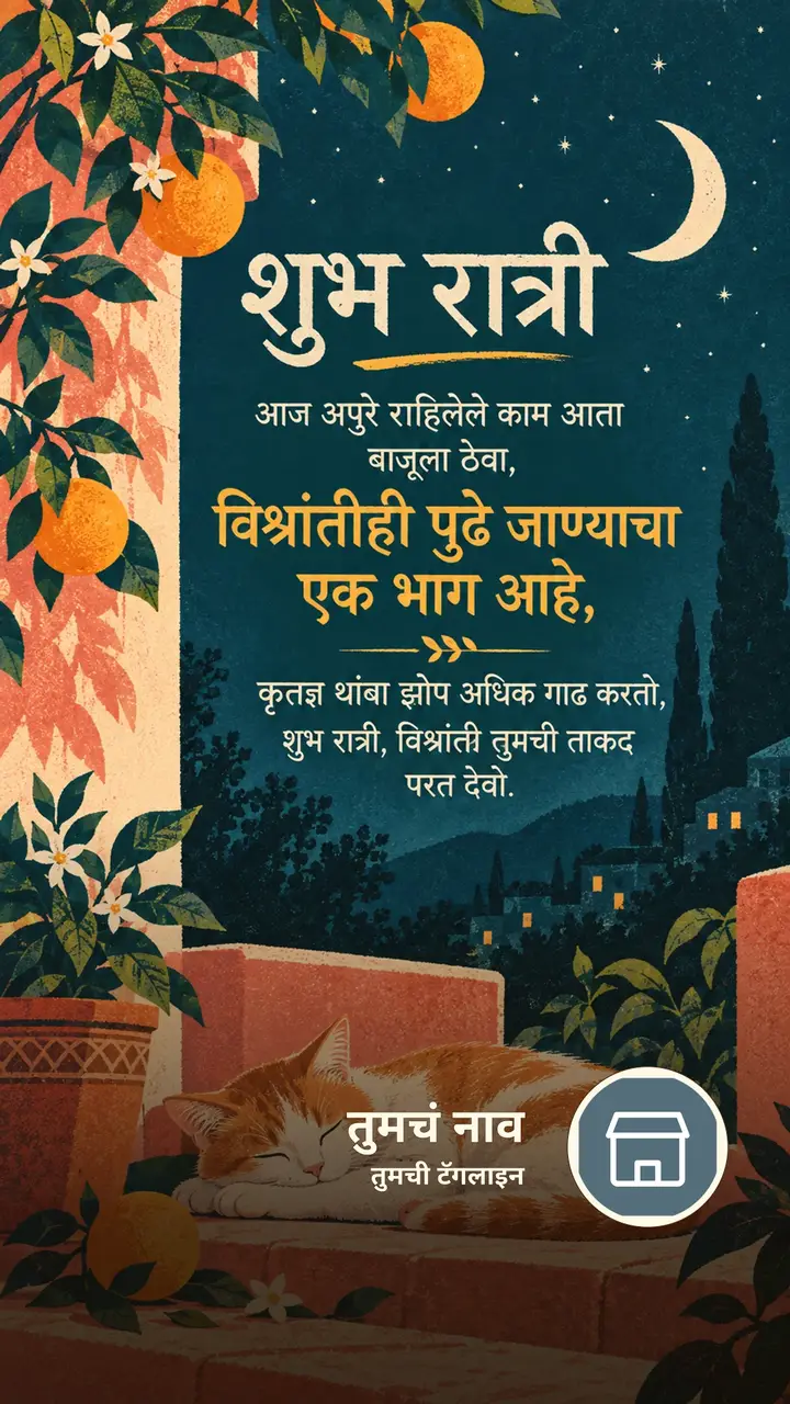 शुभ रात्री - आज अपुरे राहिलेले काम आता बाजूला ठेवा, - Shubh Ratri Image, चंद्र, चांदण्या, मेणबत्ती