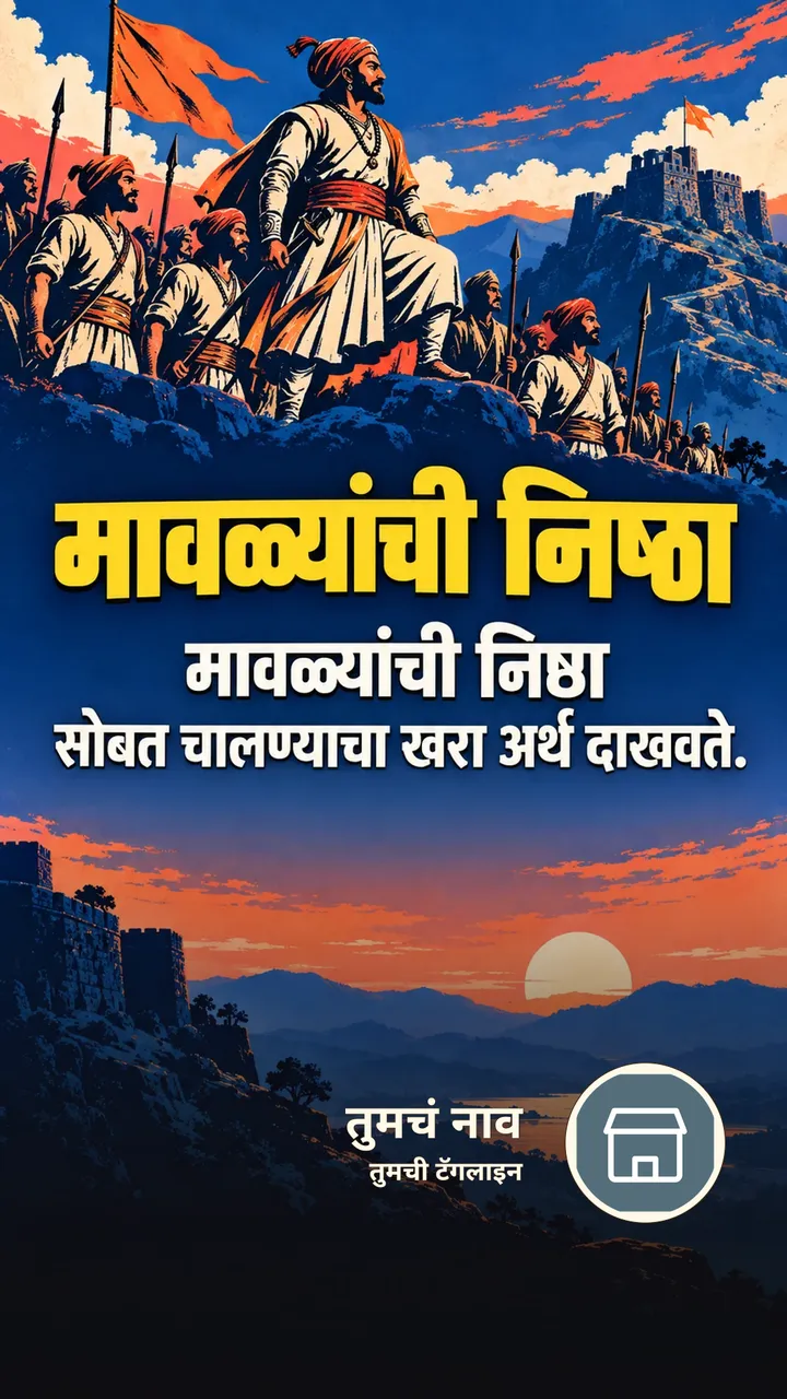 मावळ्यांची निष्ठा - Motivation Image