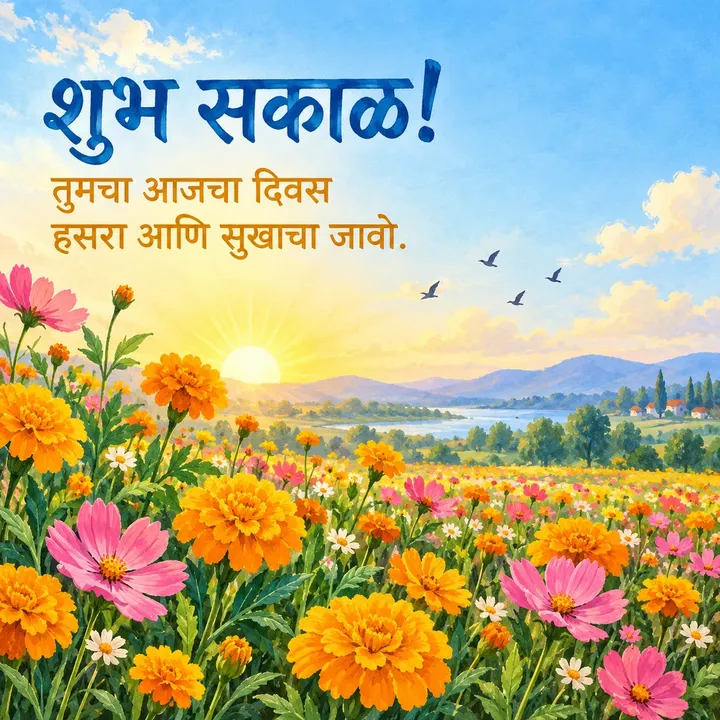 शुभ सकाळ - Shubh Sakal Image