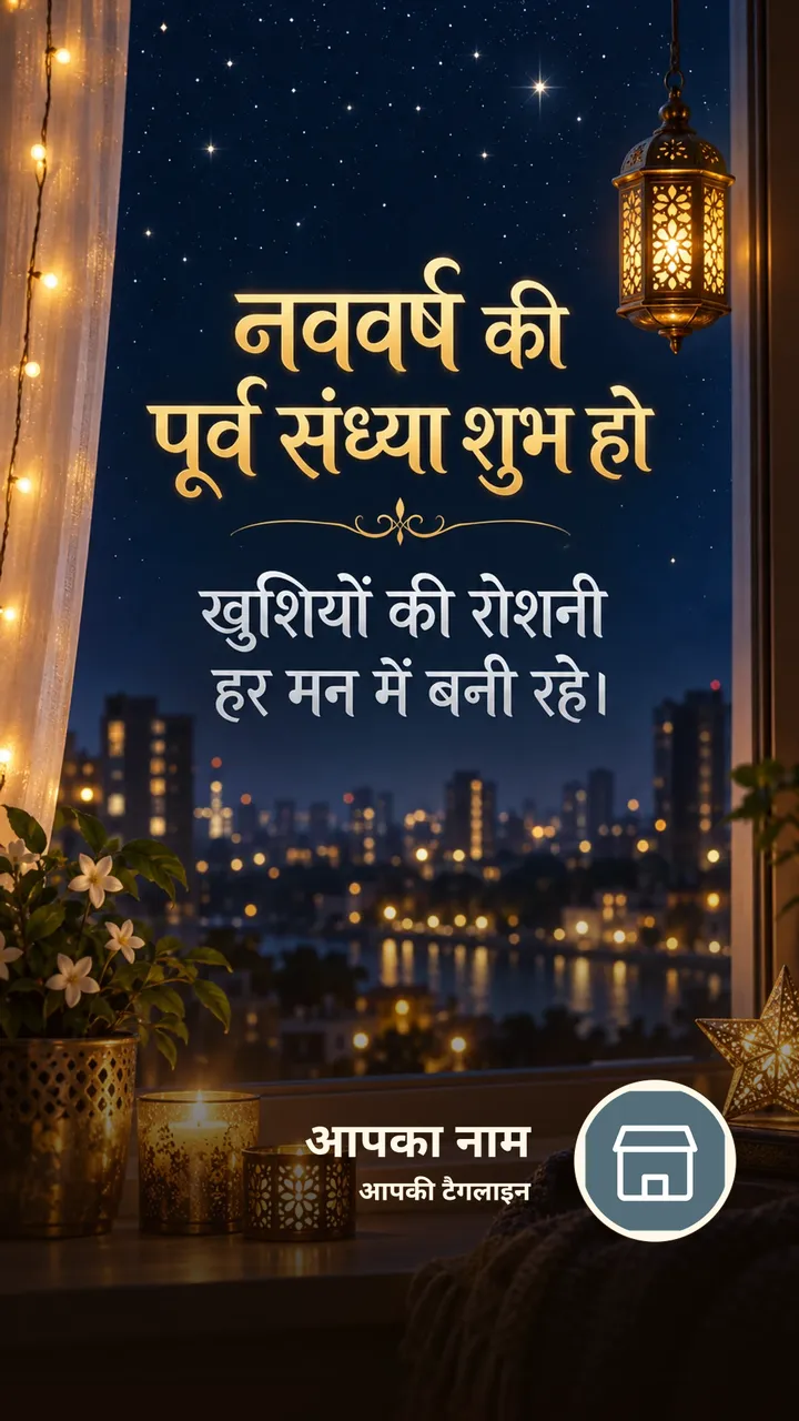 नववर्ष की पूर्व संध्या शुभ हो - Festival Image, प्रकृति