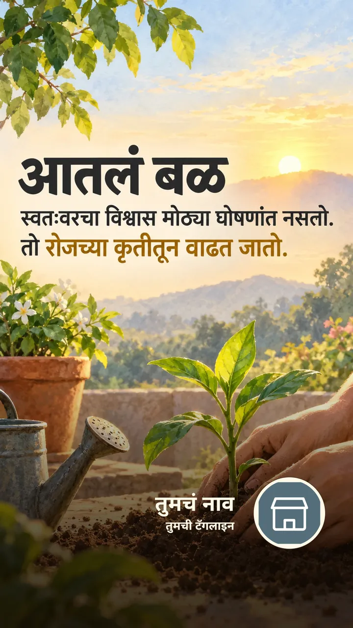 आतलं बळ - Motivation Image, निसर्ग