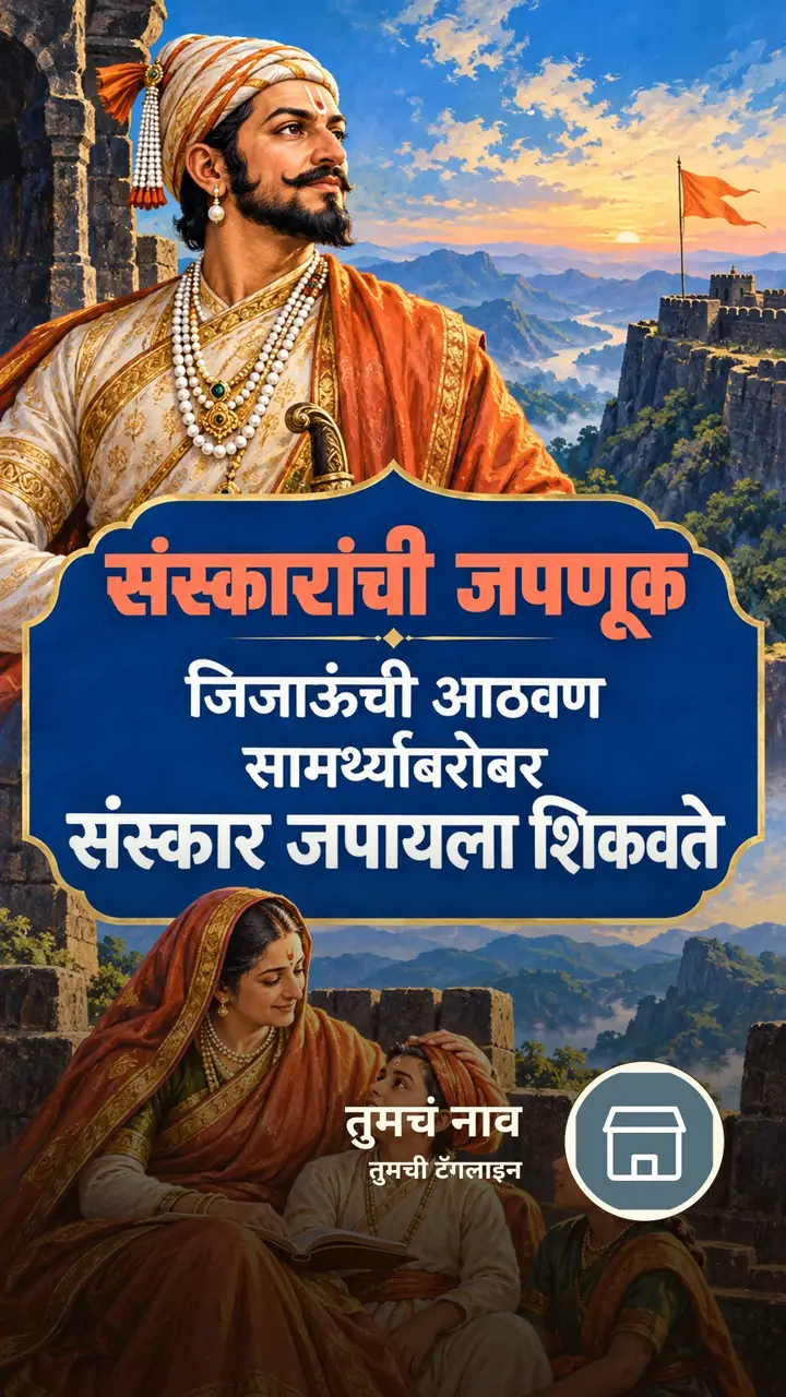 संस्कारांची जपणूक - Motivation Image