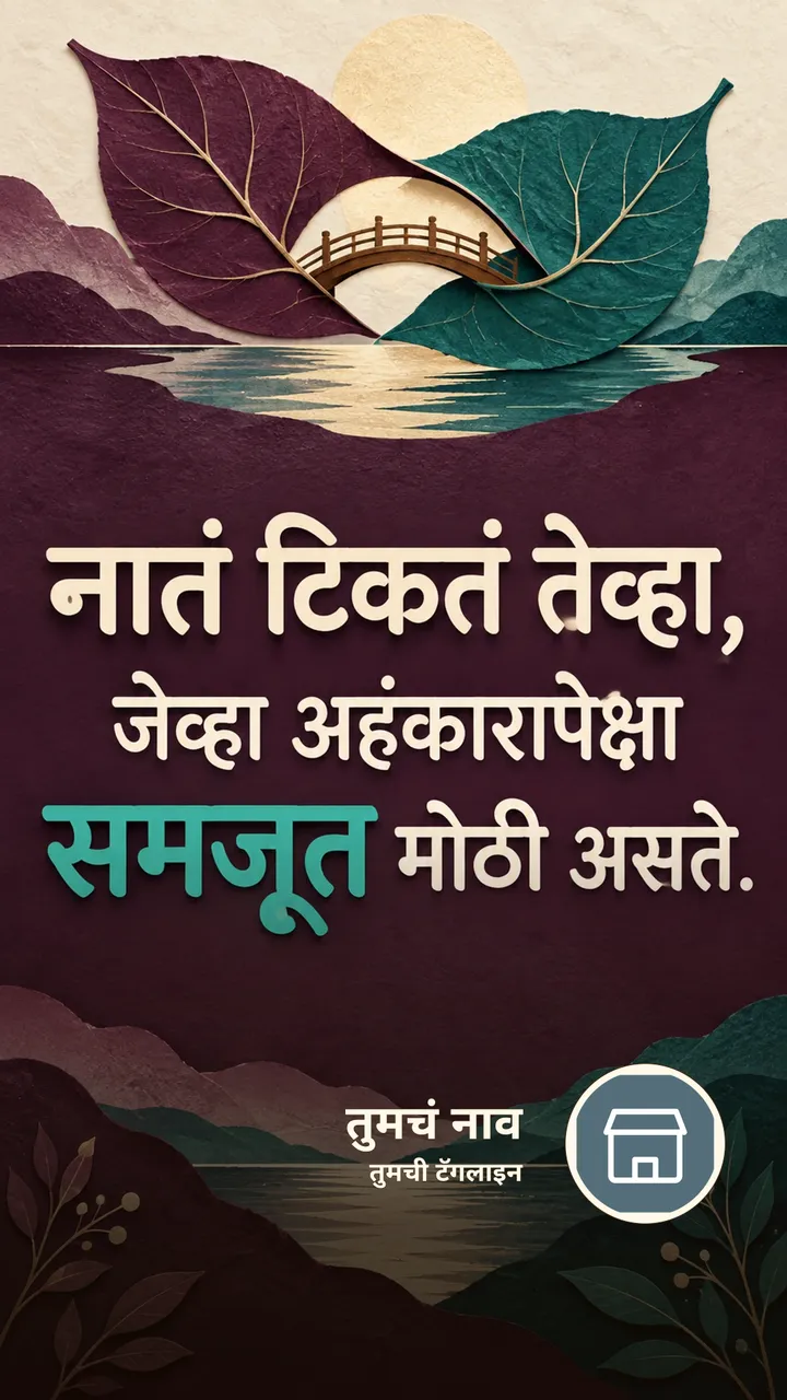 नातं टिकतं तेव्हा, - Suvichar Image, फुलं, निसर्ग