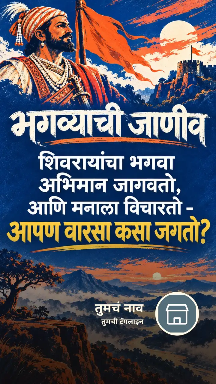 भगव्याची जाणीव - Motivation Image