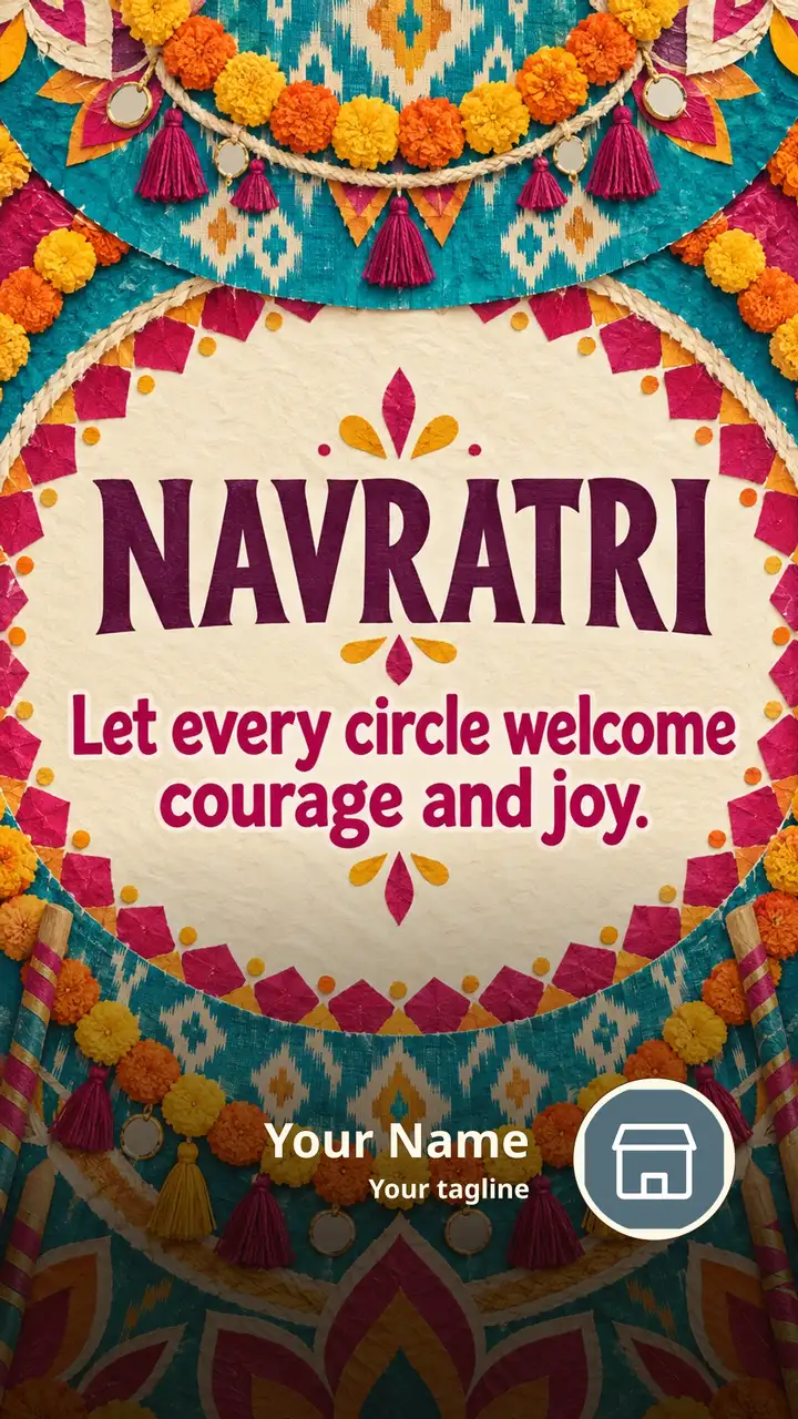 NAVRATRI - Festival Image, Friends
