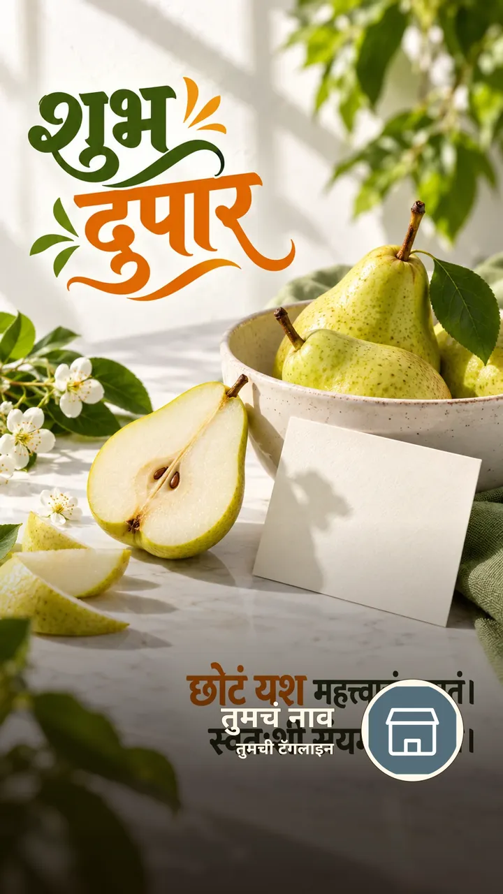 शुभ दुपार - छोटं यश महत्त्वाचं असतं। - स्वतःशी संयमाने - Shubh Dupar Image