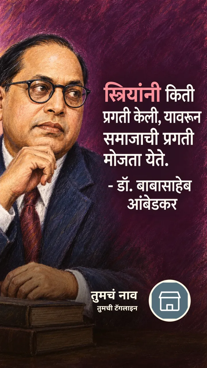 स्त्रियांनी किती - Suvichar Image